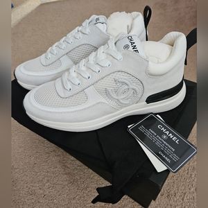 Chanel style sneakers